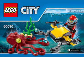 60090-Deep Sea Scuba Scooter - INSTRUCTIONS ONLY Instructions LEGO®