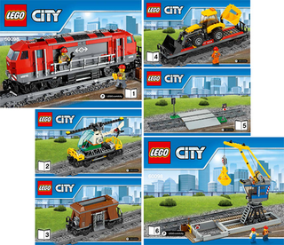 60098-Heavy Haul Train - INSTRUCTIONS ONLY Instructions LEGO®