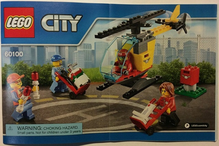 60100-Airport Starter Set - INSTRUCTIONS ONLY Instructions LEGO®