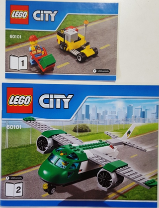 60101-Airport Cargo Plane - INSTRUCTIONS ONLY Instructions LEGO®