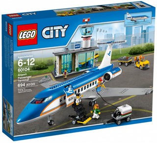 Airport Passenger Terminal, 60104 - LEGO® City Set Building Kit LEGO®