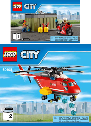 60108-Fire Response Unit - INSTRUCTIONS ONLY Instructions LEGO®