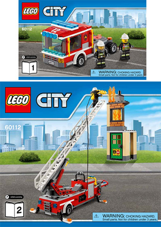 60112-Fire Engine - INSTRUCTIONS ONLY Instructions LEGO®