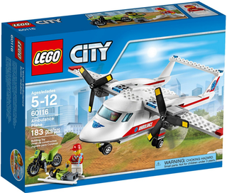 60116 - Ambulance Plane - EMPTY BOX ONLY Empty Box LEGO®