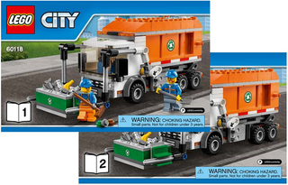 60118-Garbage Truck - INSTRUCTIONS ONLY Instructions LEGO®