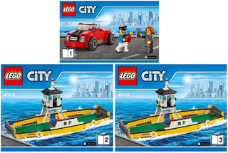 60119-Ferry - INSTRUCTIONS ONLY Instructions LEGO®