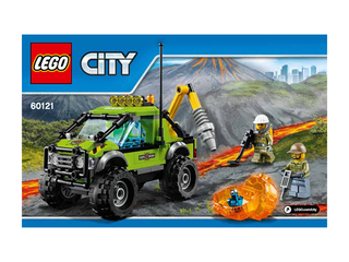 60121-Volcano Exploration Truck - INSTRUCTIONS ONLY Instructions LEGO®