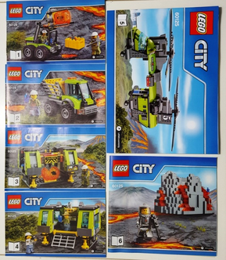 60125-Volcano Heavy - lift Helicopter - INSTRUCTIONS ONLY Instructions LEGO®