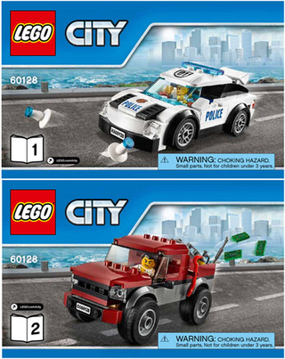 60128-Police Pursuit - INSTRUCTIONS ONLY Instructions LEGO®