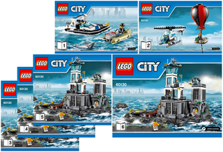 60130-Prison Island - INSTRUCTIONS ONLY Instructions LEGO®