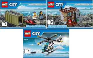 60131-Crooks Island - INSTRUCTIONS ONLY Instructions LEGO®