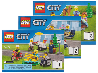60134-Fun in the park - City People Pack - INSTRUCTIONS ONLY Instructions LEGO®