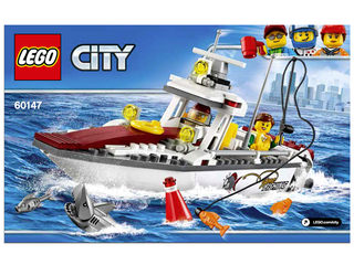 60147-Fishing Boat - INSTRUCTIONS ONLY Instructions LEGO®