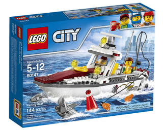 60147 - Fishing Boat - EMPTY BOX ONLY Empty Box LEGO®