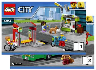 60154-Bus Station - INSTRUCTIONS ONLY Instructions LEGO®