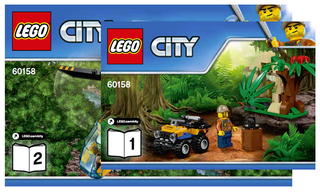 60158-Jungle Cargo Helicopter - INSTRUCTIONS ONLY Instructions LEGO®