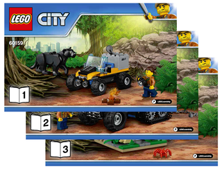60159-Jungle Halftrack Mission - INSTRUCTIONS ONLY Instructions LEGO®