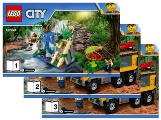 60160-Jungle Mobile Lab - INSTRUCTIONS ONLY Instructions LEGO®