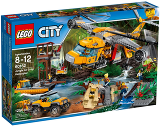60162 - Jungle Air Drop Helicopter - EMPTY BOX ONLY Empty Box LEGO®