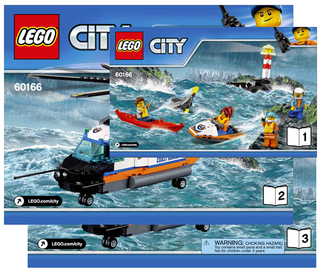 60166-Heavy - Duty Rescue Helicopter - INSTRUCTIONS ONLY Instructions LEGO®