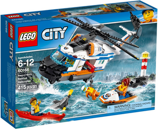 60166 - Heavy-Duty Rescue Helicopter - EMPTY BOX ONLY Empty Box LEGO®
