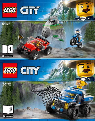 60172-Dirt Road Pursuit - INSTRUCTIONS ONLY Instructions LEGO®