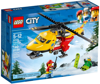 60179 - Ambulance Helicopter - EMPTY BOX ONLY Empty Box LEGO®