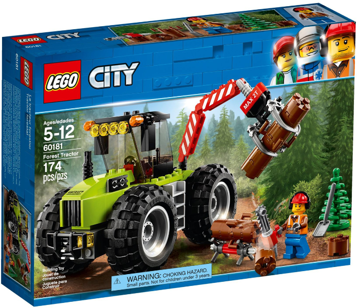LEGO® City Set, Forest Tractor, 60181-1