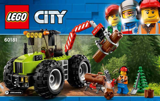 60181-Forest Tractor - INSTRUCTIONS ONLY Instructions LEGO®