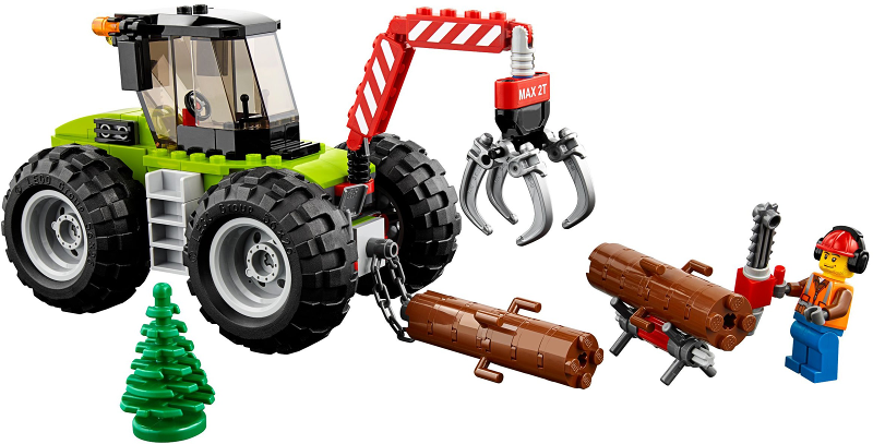 LEGO® City Set, Forest Tractor, 60181-1