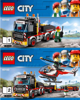 60183-Heavy Cargo Transport - INSTRUCTIONS ONLY Instructions LEGO®