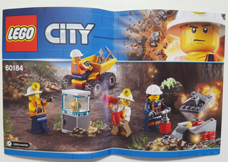 60184-Mining Team - INSTRUCTIONS ONLY Instructions LEGO®