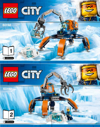60192-Arctic Ice Crawler - INSTRUCTIONS ONLY Instructions LEGO®