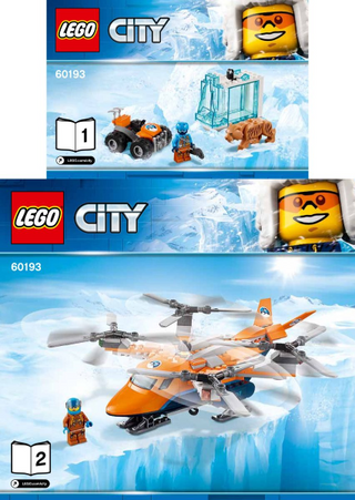 60193-Arctic Air Transport - INSTRUCTIONS ONLY Instructions LEGO®