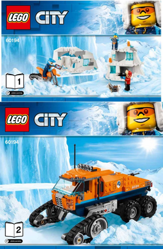 60194-Arctic Scout Truck - INSTRUCTIONS ONLY Instructions LEGO®