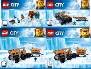 60195-Arctic Mobile Exploration Base - INSTRUCTIONS ONLY Instructions LEGO®