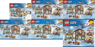 60203-Ski Resort - INSTRUCTIONS ONLY Instructions LEGO®
