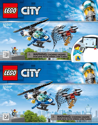 60207-Sky Police Drone Chase - INSTRUCTIONS ONLY Instructions LEGO®