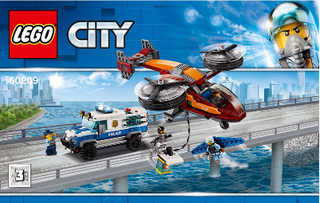60209-Sky Police Diamond Heist - INSTRUCTIONS ONLY Instructions LEGO® Slightly Used Book 2