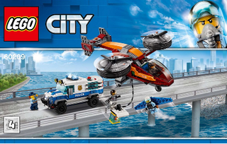 60209-Sky Police Diamond Heist - INSTRUCTIONS ONLY Instructions LEGO® Slightly Used Book 3