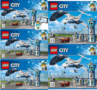 60210-Sky Police Air Base - INSTRUCTIONS ONLY Instructions LEGO®