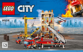 60216-Downtown Fire Brigade - INSTRUCTIONS ONLY Instructions LEGO® Slightly Used Book 5