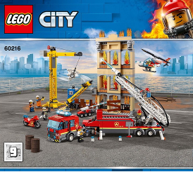 60216-Downtown Fire Brigade - INSTRUCTIONS ONLY Instructions LEGO® Slightly Used Book 7