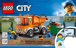 60220-Garbage Truck - INSTRUCTIONS ONLY Instructions LEGO®