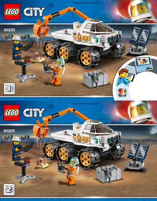 60225-Rover Testing Drive - INSTRUCTIONS ONLY Instructions LEGO®