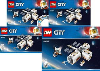 60227-Lunar Space Station - INSTRUCTIONS ONLY Instructions LEGO®