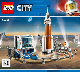60228-Deep Space Rocket and Launch Control - INSTRUCTIONS ONLY Instructions LEGO® Slightly Used Book 5