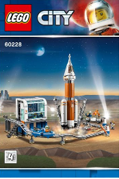 60228-Deep Space Rocket and Launch Control - INSTRUCTIONS ONLY Instructions LEGO® Slightly Used Book 4