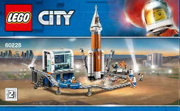 60228-Deep Space Rocket and Launch Control - INSTRUCTIONS ONLY Instructions LEGO® Slightly Used Book 2