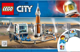 60228-Deep Space Rocket and Launch Control - INSTRUCTIONS ONLY Instructions LEGO® Slightly Used Book 1